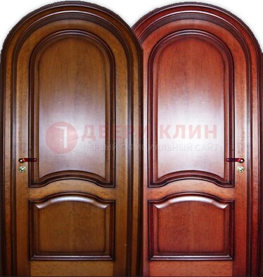 Входная арочная дверь МДФ внутри ДА-5 для сельского дома в Красноармейске