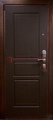 Современная стальная дверь с МДФ ДМ-158 в Красноармейске