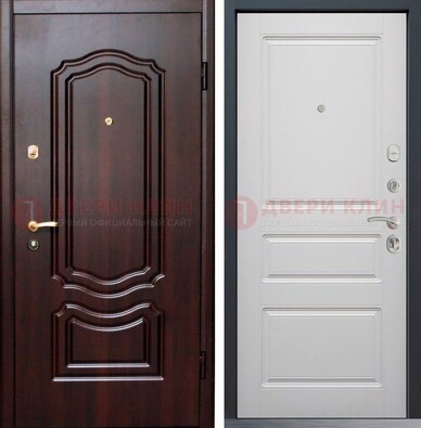 Квартирная металлическая дверь с МДФ ДМ-379 в Красноармейске