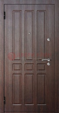 Простая металлическая дверь с МДФ МД-44 в Красноармейске