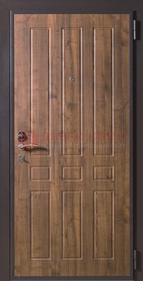 Прочная металлическая дверь с МДФ ДМ-68 в Красноармейске