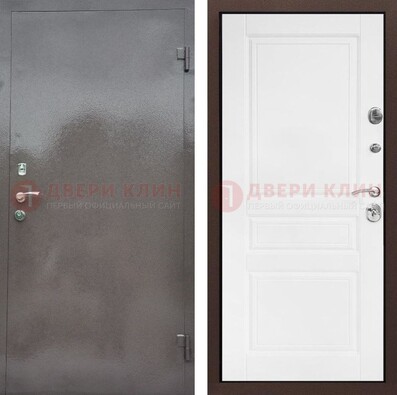 Входная стальная дверь с порошковым окрасом и МДФ внутри ДП-311 в Красноармейске