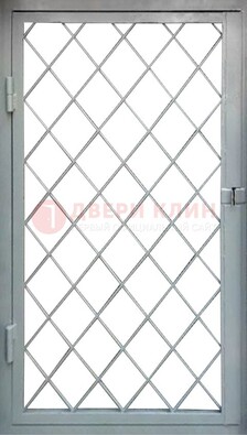 Серая стальная решетчатая дверь ДР-3 в Красноармейске