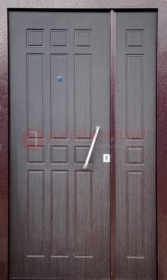 Коричневая тамбурная дверь ДТМ-30 в Красноармейске