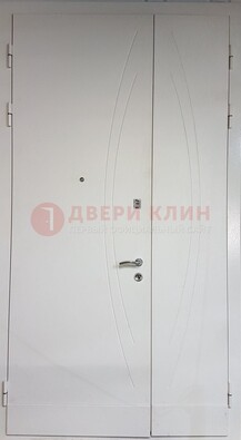 Белая тамбурная дверь ДТМ-31 в Красноармейске