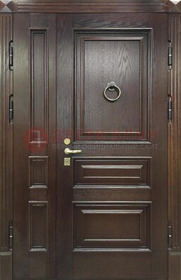Полуторная металлическая дверь с виноритом ДВТ-253 в Красноармейске